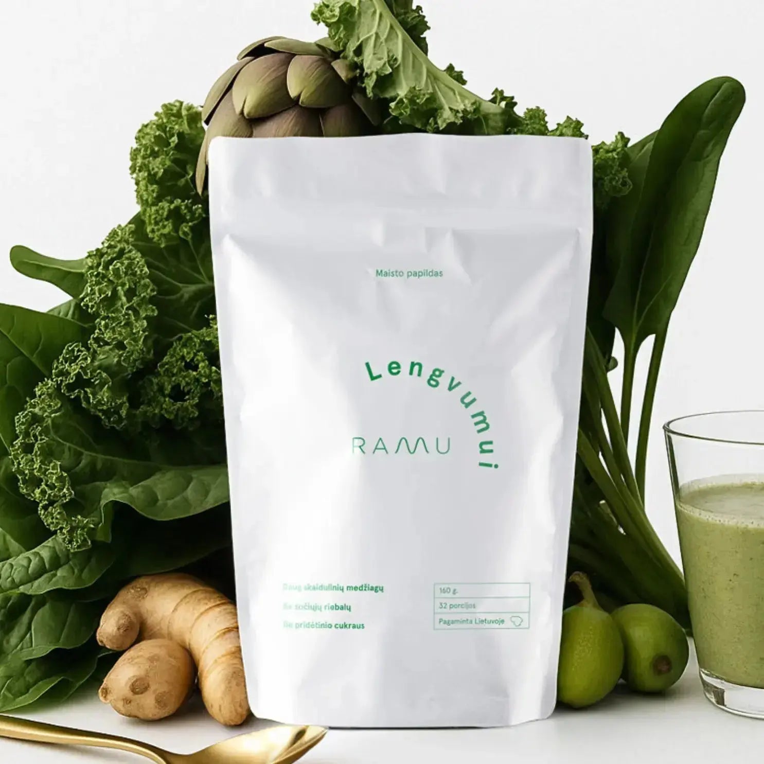 Pilnas RAMU Žaliojo supermaisto kokteilio kursas My Store