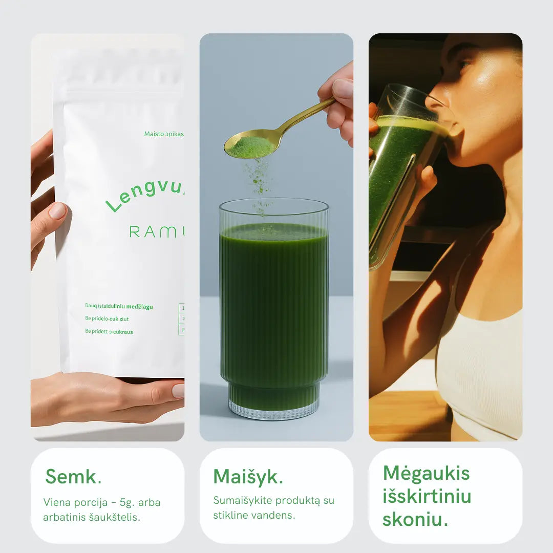 RAMU Žaliasis supermaisto kokteilis My Store